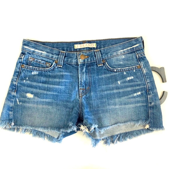 J BRAND l Sz 26 l Cut-Off Style Denim Shorts - Picture 2 of 6